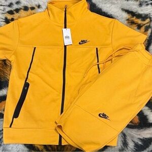 Nike Mustard Jacket with Black Logo